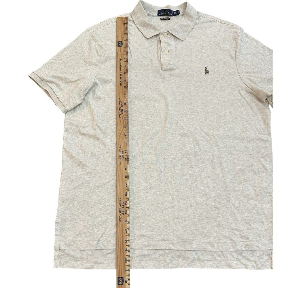 Ralph Lauren Classic Fit Polo Shirt XXL 2XL Soft Cotton Logo Preppy Casual - Picture 5 of 6